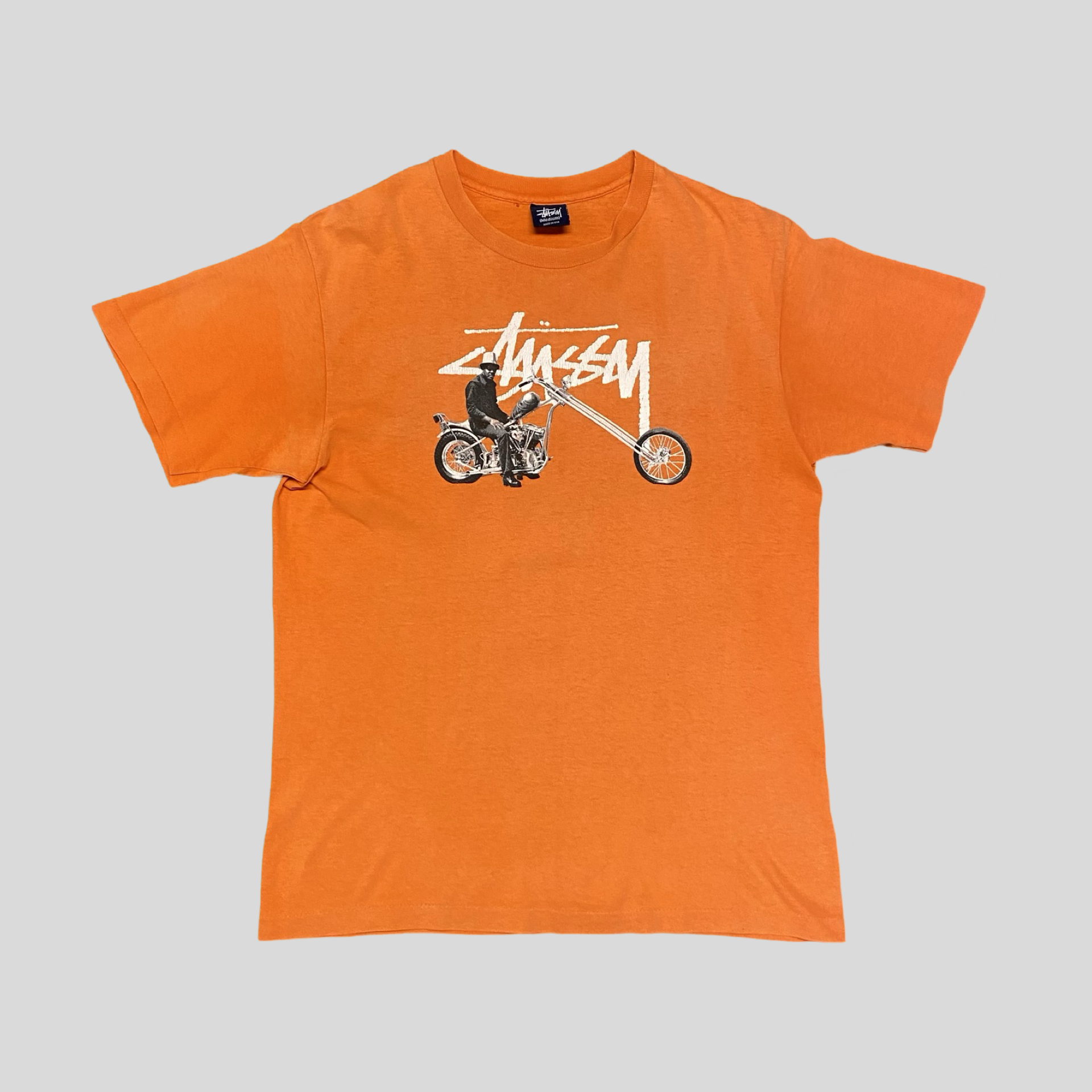 トップス 90s old stussy bike tee 90s Stüssy bike T-shirt - M – Scandivintageshop AB