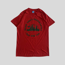 Load image into Gallery viewer, 80s Santa egg nog t-shirt - M/L