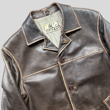 Load image into Gallery viewer, 90s Gatto leather coat - L