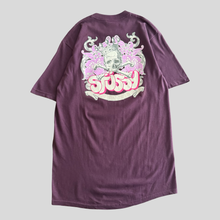 Load image into Gallery viewer, 1999 Stüssy king skull T-shirt - M
