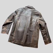Load image into Gallery viewer, 90s Gatto leather coat - L