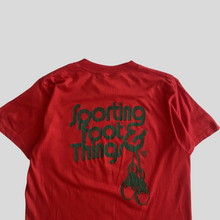 Load image into Gallery viewer, 80s Santa egg nog t-shirt - M/L