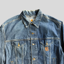 Load image into Gallery viewer, 1998 Carhartt chore trucker work jacket - L