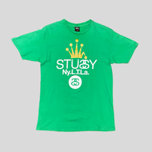 Load image into Gallery viewer, 00s Stüssy crown T-shirt - M/L