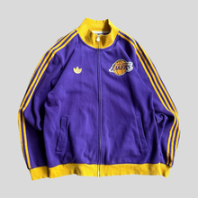 Load image into Gallery viewer, 00s Adidas lakers track top - XL
