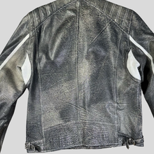Load image into Gallery viewer, 90s Gatto biker leather jacket - 50
