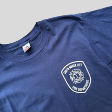 Load image into Gallery viewer, 90s Fire department T-shirt - L
