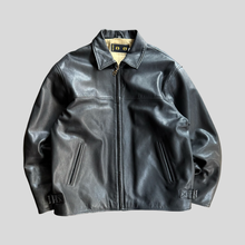 Load image into Gallery viewer, 90s Gatto detriot leather jacket - XL
