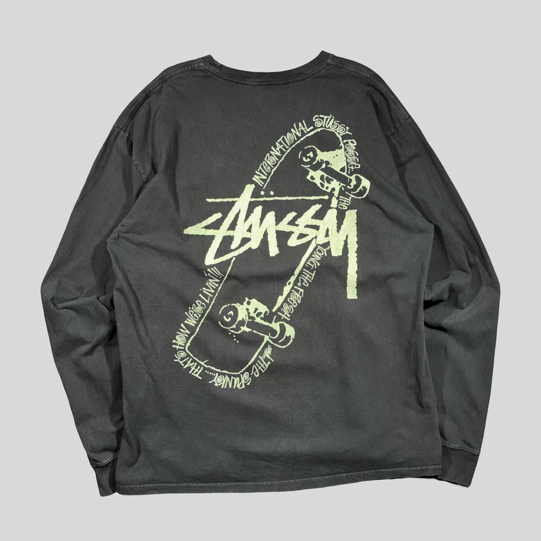 Stüssy skate long sleeve T-shirt - XL