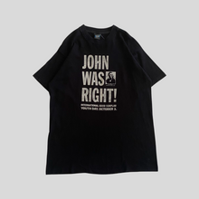 Load image into Gallery viewer, 90s John Was right T-shirt - XL
