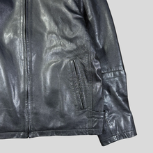 Load image into Gallery viewer, 90s Gatto detriot leather jacket - S
