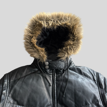 Load image into Gallery viewer, 90s Gatto leather puffer jacket - M

