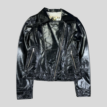 Load image into Gallery viewer, 90s Gatto leather jacket - 38
