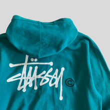 Load image into Gallery viewer, 00s Stüssy basic logo zip up hoodie - L
