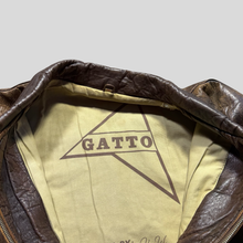 Load image into Gallery viewer, 90s Gatto detriot leather jacket - XL

