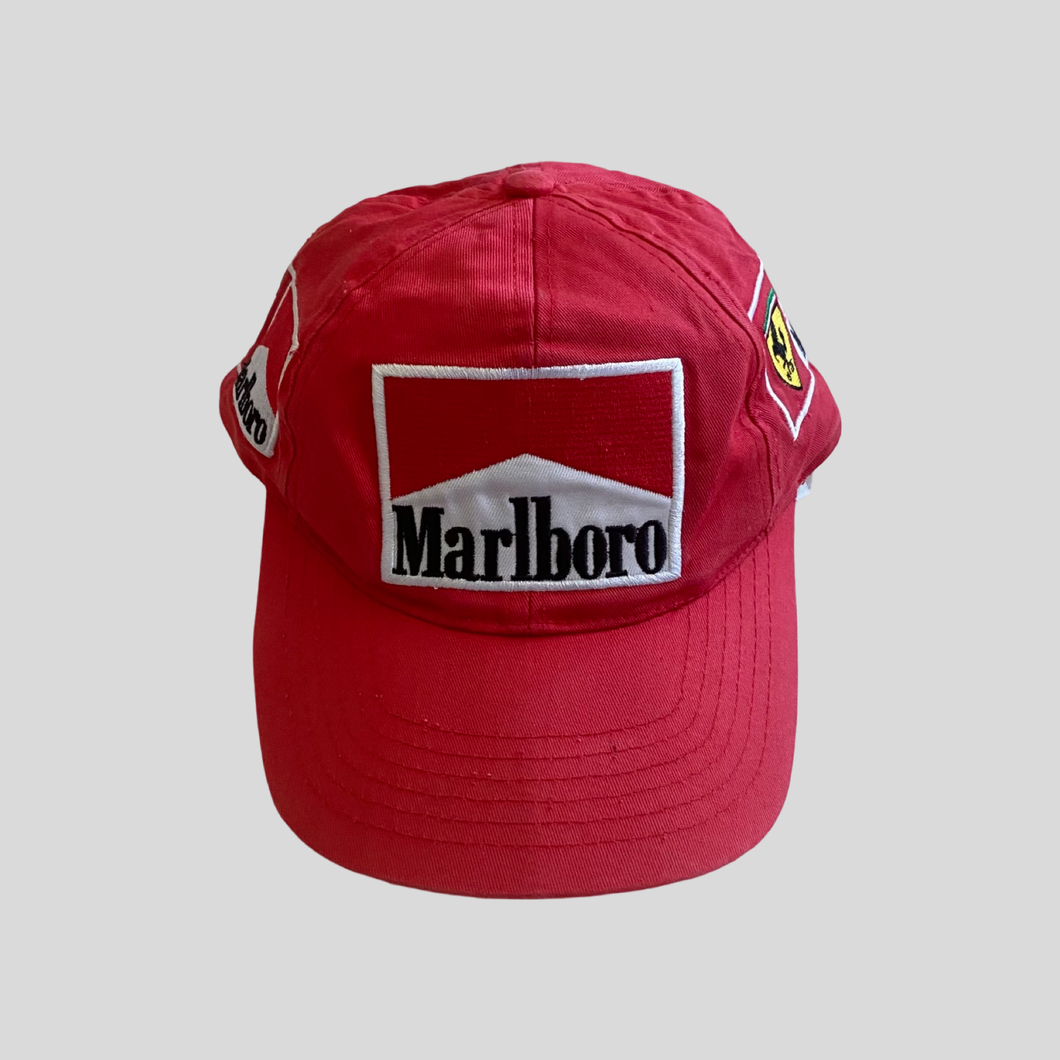 90s Marlboro faded Ferrari Cap