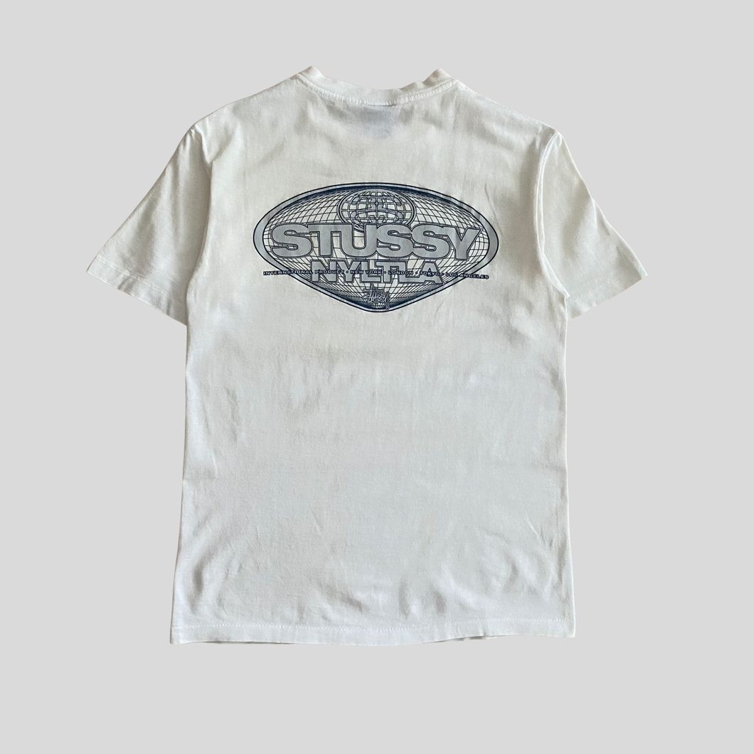 90s Stüssy NYLTLAT shirt - S