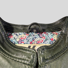 Load image into Gallery viewer, 90s Gatto leather jacket - 36
