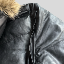 Load image into Gallery viewer, 90s Gatto leather puffer jacket - M
