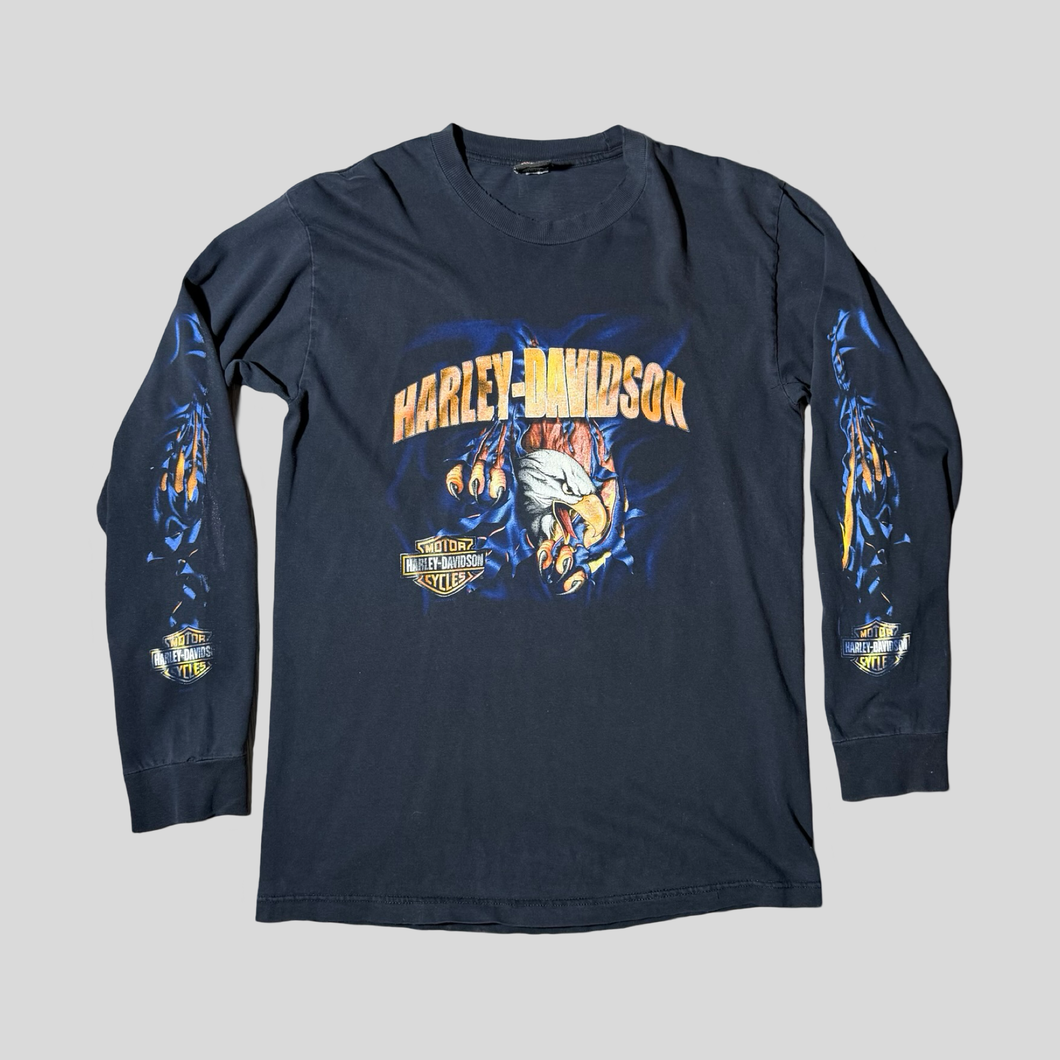 00s Harley Davidson long sleeve T-shirt - XL