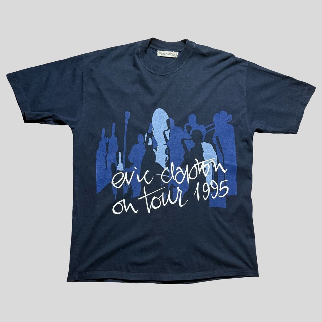 1995 Armani Eric Clapton tour T-shirt - L