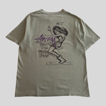 Load image into Gallery viewer, 80s Stüssy smooth groove T-shirt - L
