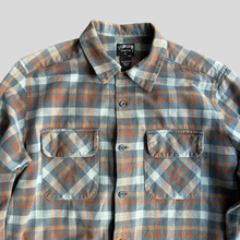 Load image into Gallery viewer, 00s Stüssy checkerd shirt - L
