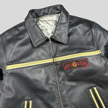 Load image into Gallery viewer, 90s Detriot leather jacket - L
