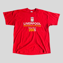 Load image into Gallery viewer, 2005 Liverpool champions T-shirt - XL
