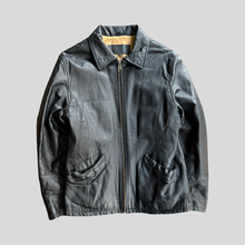 Load image into Gallery viewer, 90s Detroit leather jacket - M
