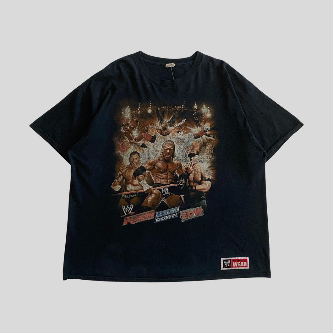 00s WWE smack down T-shirt - XL
