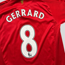 Load image into Gallery viewer, 2008-09 Liverpool home GERRARD 8 - XS/S
