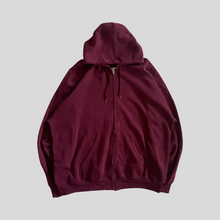Load image into Gallery viewer, 90s Blank zip up Hoodie - XL
