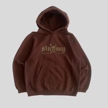 Load image into Gallery viewer, 90s Stüssy skull hoodie - M
