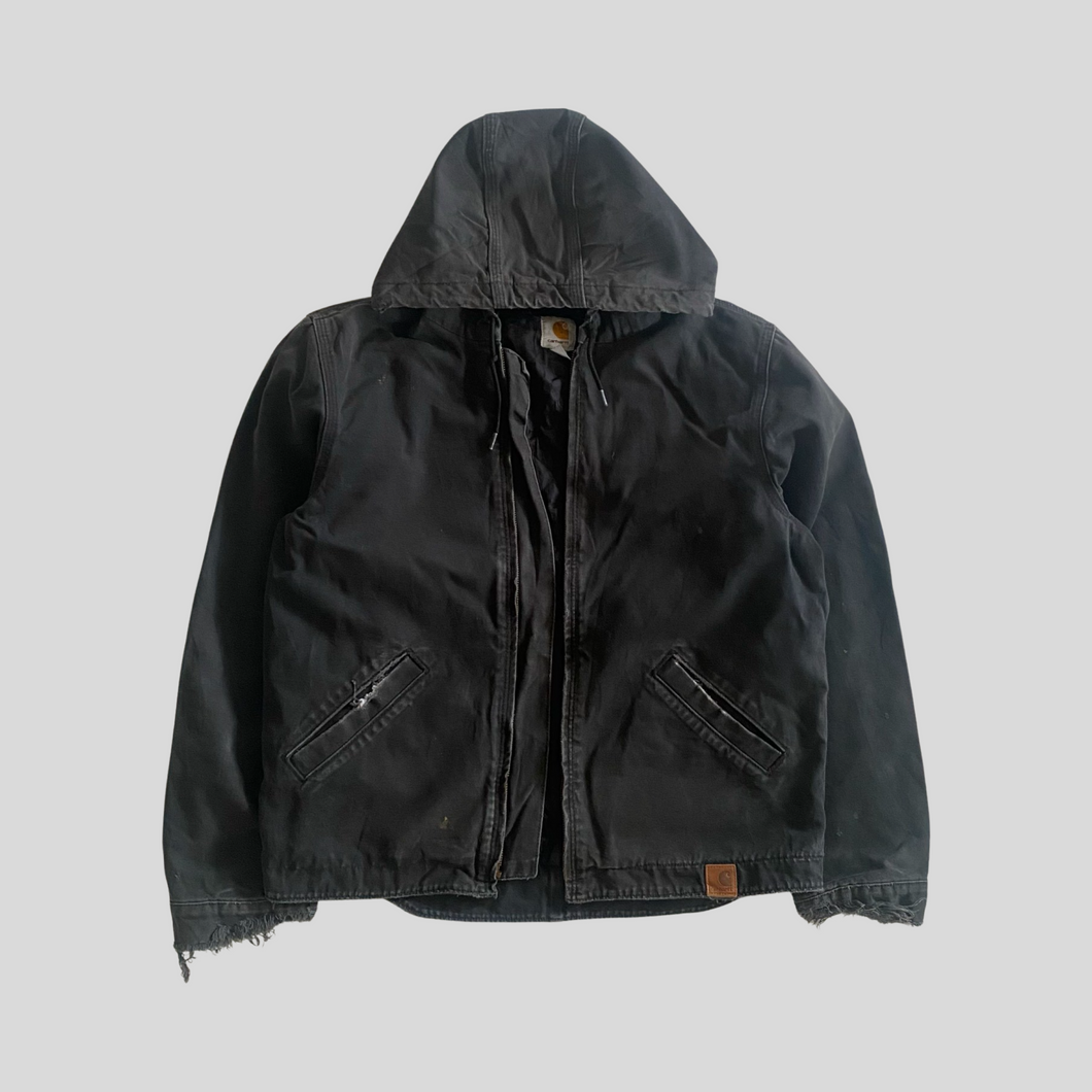 00s Carhartt hooded work jacket - S/M