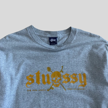 Load image into Gallery viewer, 90s Stüssy skull long sleeve T-shirt - L
