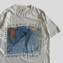 Load image into Gallery viewer, 90s Olympic oval T-shirt - L
