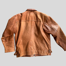 Load image into Gallery viewer, 90s Gatto detriot leather jacket - M
