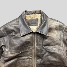 Load image into Gallery viewer, 00s Detriot leather jacket - M
