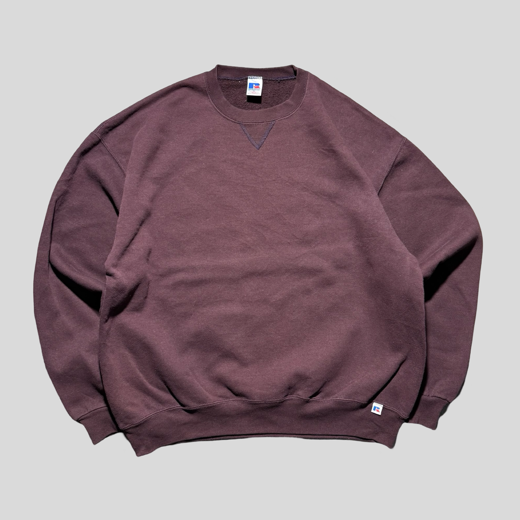 00s Russell athletic blank sweatshirt - L/XL