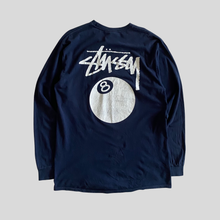 Load image into Gallery viewer, 00s Stüssy 8 ball long sleeve t-shirt - L/XL
