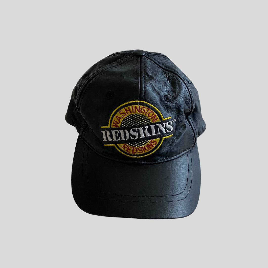1992 Redskins leather cap