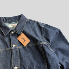 Load image into Gallery viewer, Stüssy trucker jean jacket - XL
