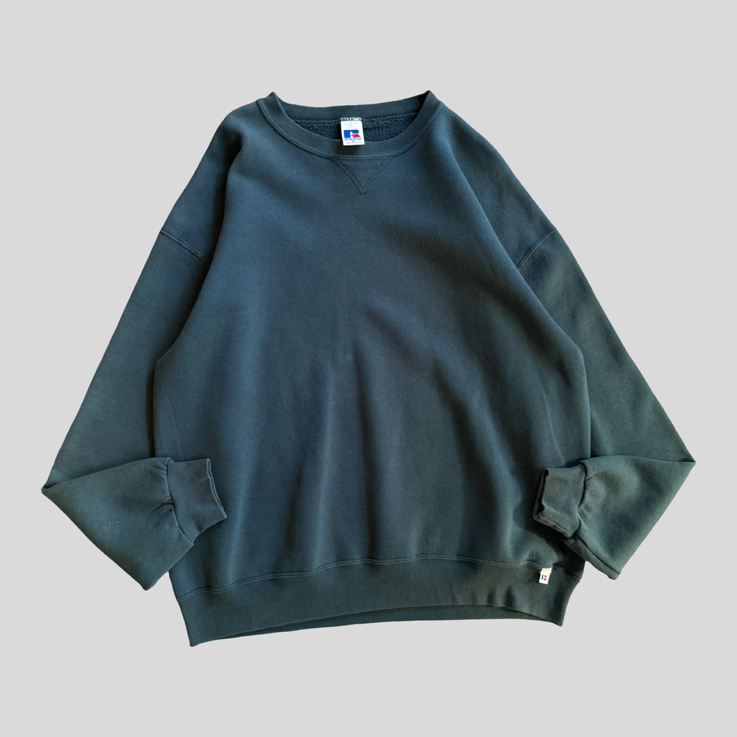 00s Russell athletic blank sweatshirt - XL