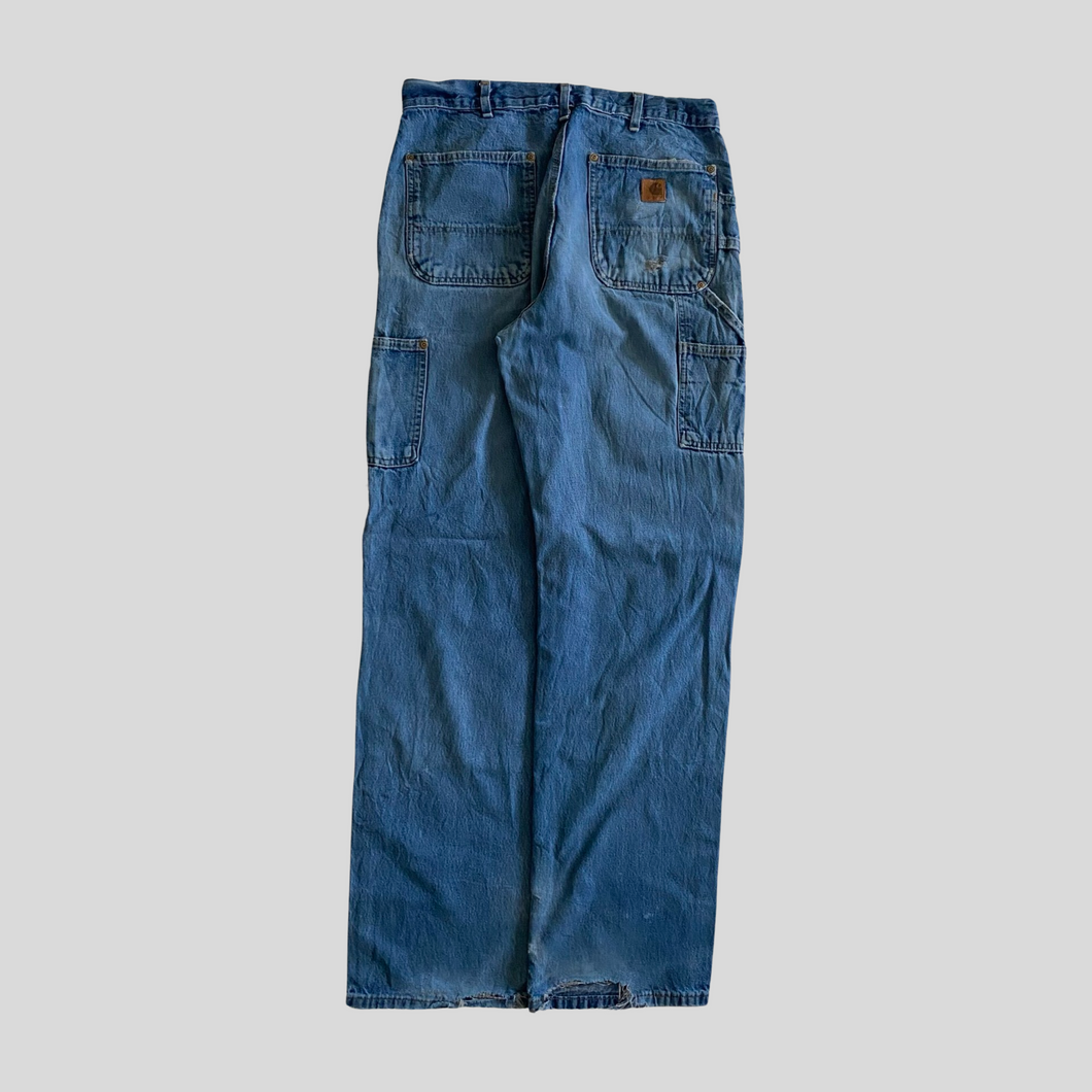 90s Carhartt carpenter double knee pants - 32/34