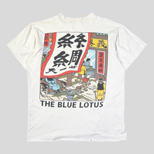 Load image into Gallery viewer, 90s Tintin blue lotus T-shirt - M
