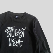Load image into Gallery viewer, 00s Stüssy USA long sleeve T-shirt - M
