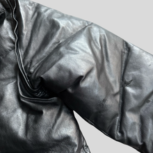 Load image into Gallery viewer, 90s Gatto leather puffer jacket - M
