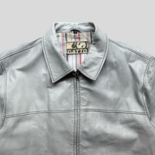 Load image into Gallery viewer, 90s Gatto detriot leather jacket - XL
