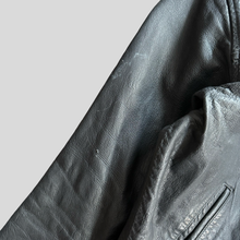 Load image into Gallery viewer, 90s Gatto prod detriot leather jacket - L
